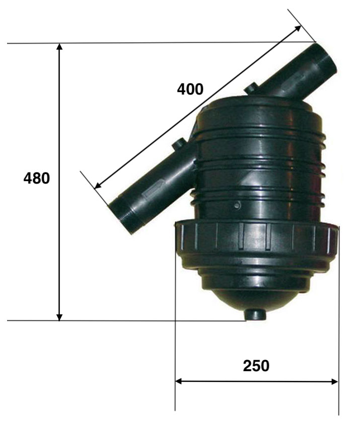 Filter Kunststoff 2"