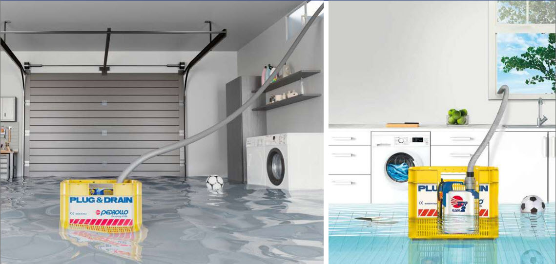 "Plug & Drain" Notfall Kit