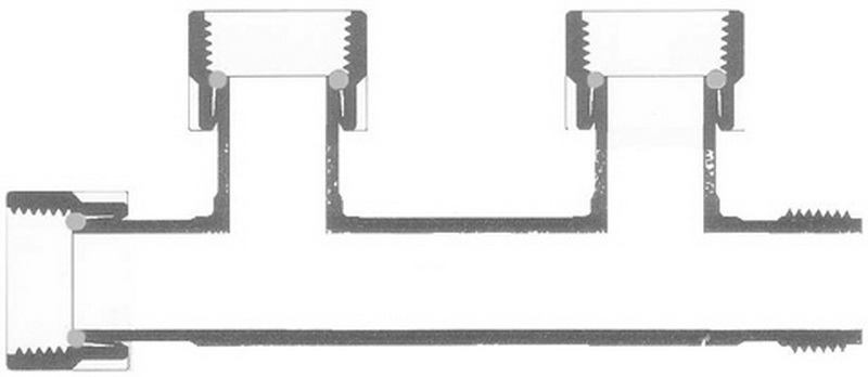 Modul Verteiler 2- fach