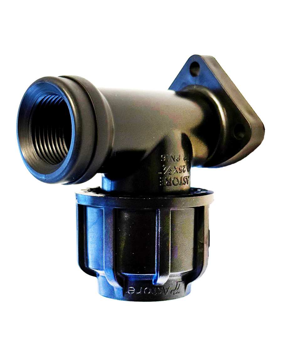 Wandscheibe Kunststoff 25 3/4" IG