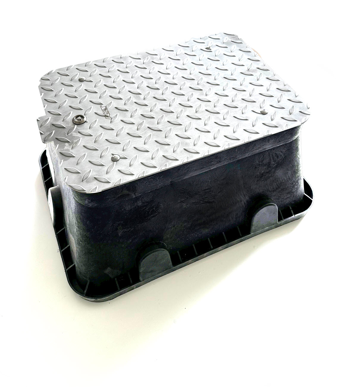 Edelstahldeckel Ventilbox Standard