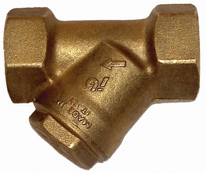 Schmutz-/Sandfänger 6/4" Messing