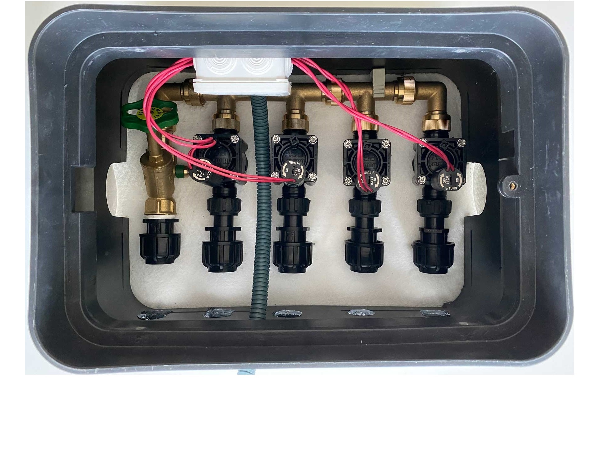 Betriebsfertige Ventilboxen