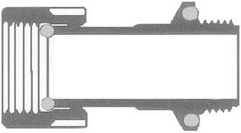 Modul Verbinder 1"IG - 1"AG