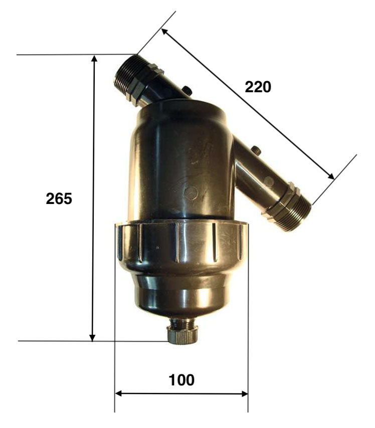 Filter Kunststoff 5/4"