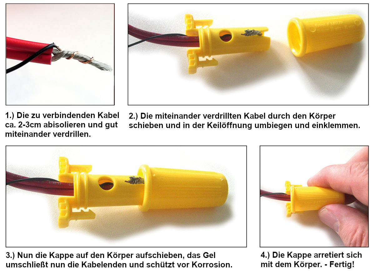 Kabelverbinder "Grease Cap"