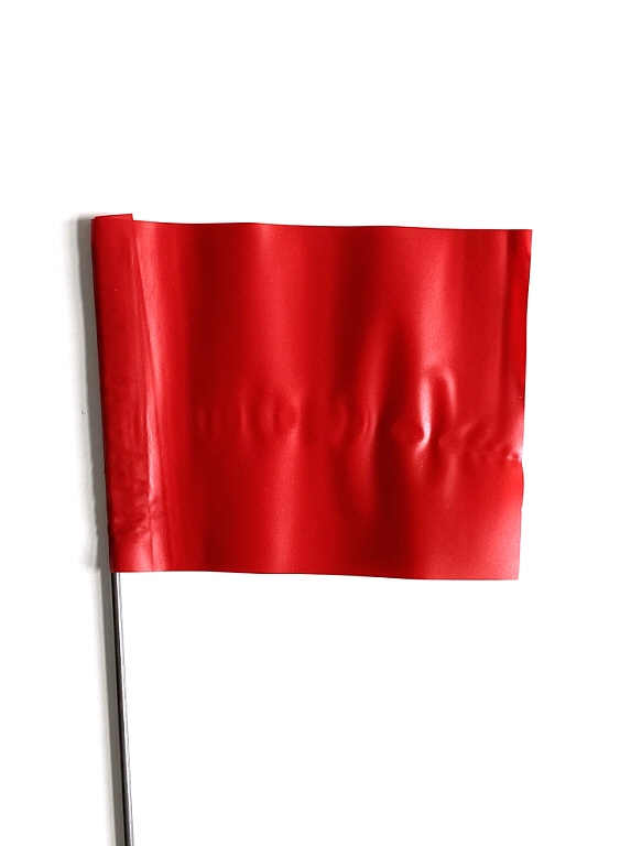 Fähnchen, rot