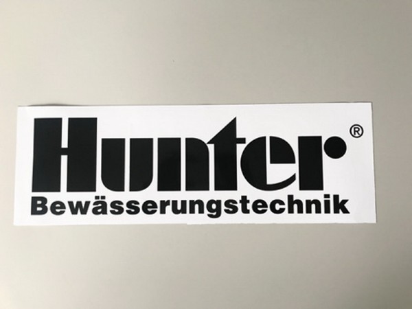 Klebefolie "Hunter - Bewässerungstechnik"