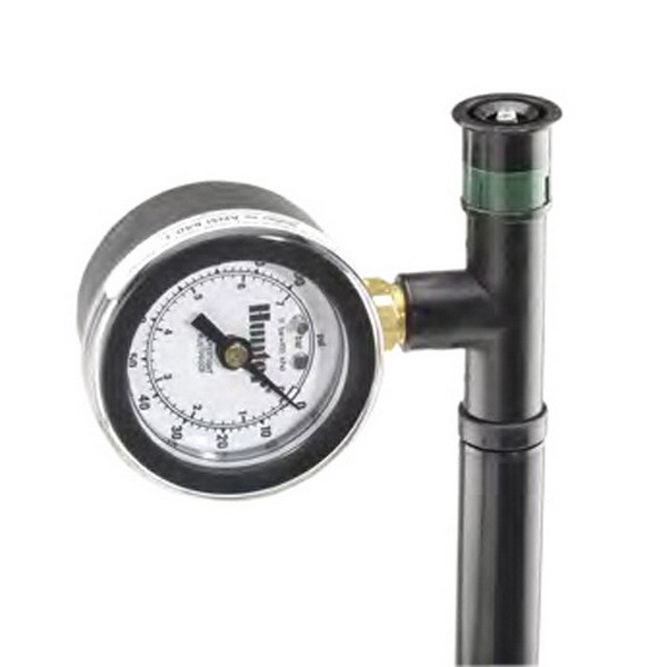 Fließdruck Düse & Rotator inkl. Manometer