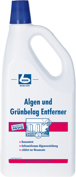 Algen und Grünbelag Entferner